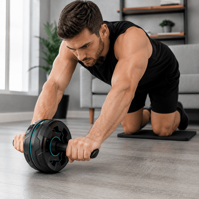 Rueda Abdominal Doble Desmontable – Portátil para Entrenar en Casa Ruedas para abdominales - Sweet Home