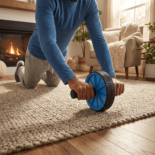 Rueda Doble Abdominal Premium con Agarre Antideslizante - Sweet Home