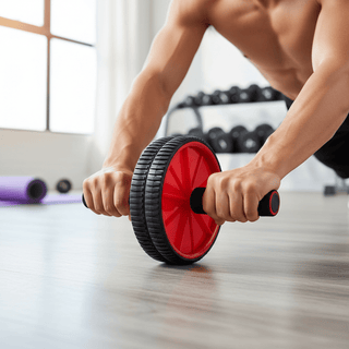 Rueda Doble Abdominal Premium con Agarre Antideslizante - Sweet Home