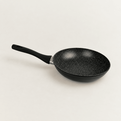 Sartén Antiadherente de Aluminio Forjado 24 cm Efecto Piedra Sartenes para freír juego de sarten - Sweet Home