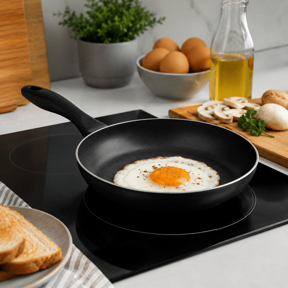 Sartén de Aluminio Antiadherente LUXE 20 cm Sartenes para freír juego de sarten - Sweet Home