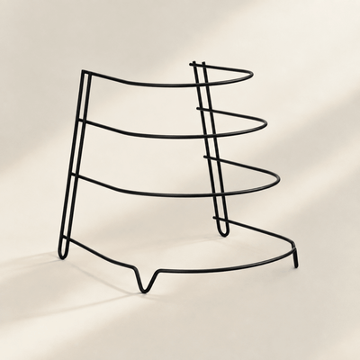 Soporte Apilador para 4 Sartenes | Organizador de Metal para Cocina Accesorios para cocinar accesorios de cocina - Sweet Home