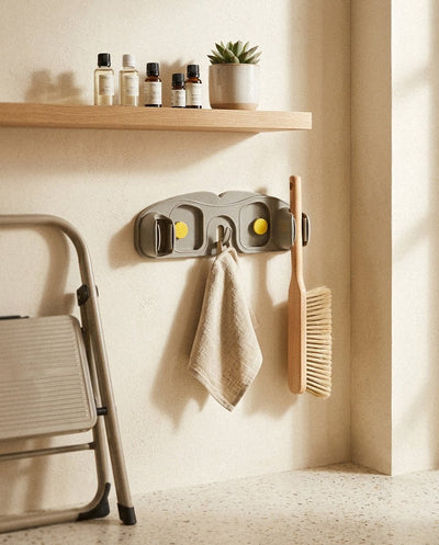 Soporte de pared para utensilios de limpieza Congeladores Accesorios de baño - Sweet Home