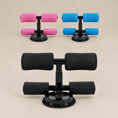 Soporte de Suelo para Abdominales con Ventosa Extra Fuerte Ruedas y rodillos para abdominales Abdominales - Sweet Home