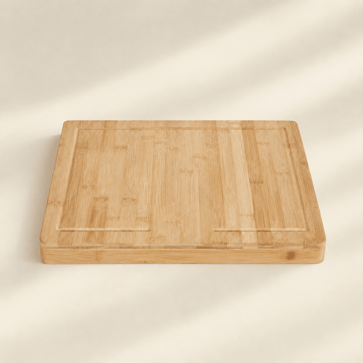 Tabla de cortar bambú 43x33 cm | Tabla encimera resistente tabla de cortar accesorios de cocina - Sweet Home