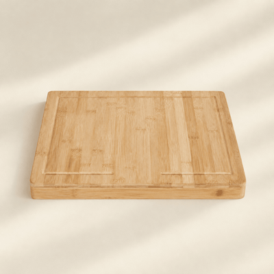 Tabla de cortar bambú 43x33 cm | Tabla encimera resistente tabla de cortar accesorios de cocina - Sweet Home