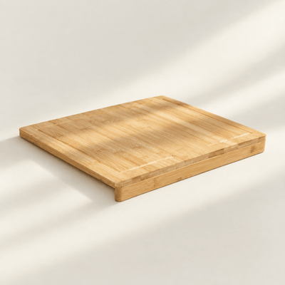 Tabla de Corte de Bambú Profesional XXL – 53 x 46 x 4 cm tabla de cortar accesorios de cocina - Sweet Home