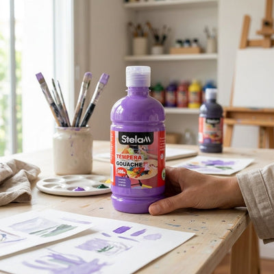 Témpera Gouache Pintura 500ml Pintura para manualidades pinturas - Sweet Home