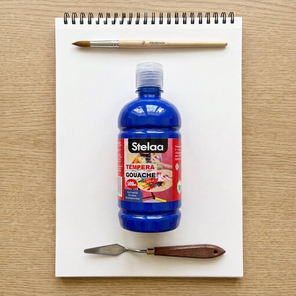 Témpera Gouache Pintura 500ml Pintura para manualidades pinturas - Sweet Home