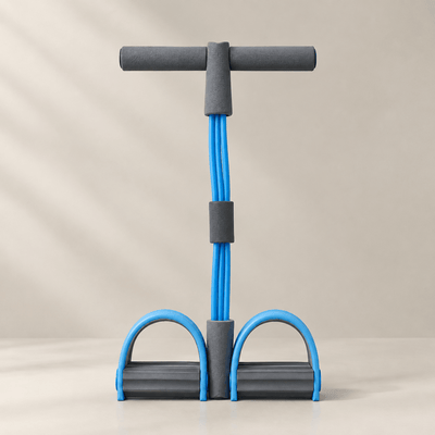 Tensor con Pedal Multifunción: Banda Elástica de Resistencia Accesorios para aficionados a los deportes Deporte - Sweet Home