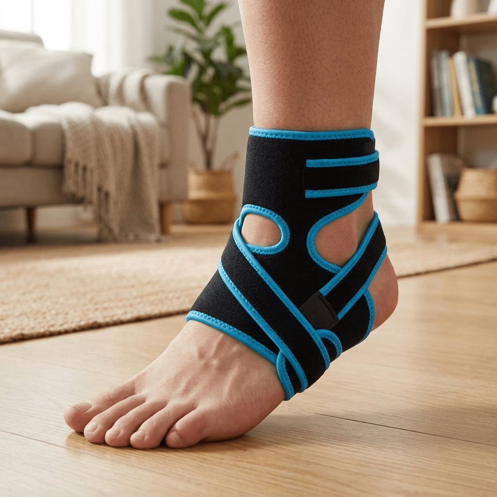 Tobillera Estabilizadora Deportiva Ajustable - Ideal para Esguinces y Prevención - Sweet Home