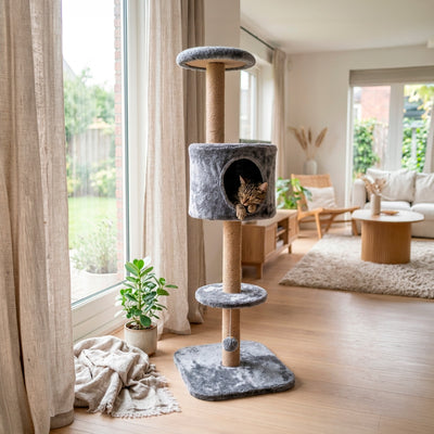 Torre Rascador Modular para Gatos 6 en 1