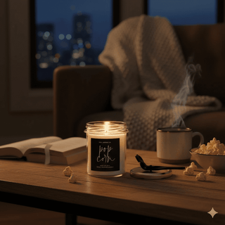 Vela Aromática de Soja Artesanal - The Rustic Collection - Sweet Home