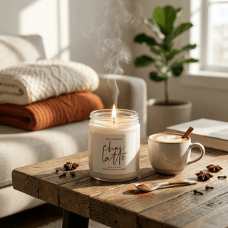 Vela Aromática de Soja Artesanal - The Rustic Collection - Sweet Home