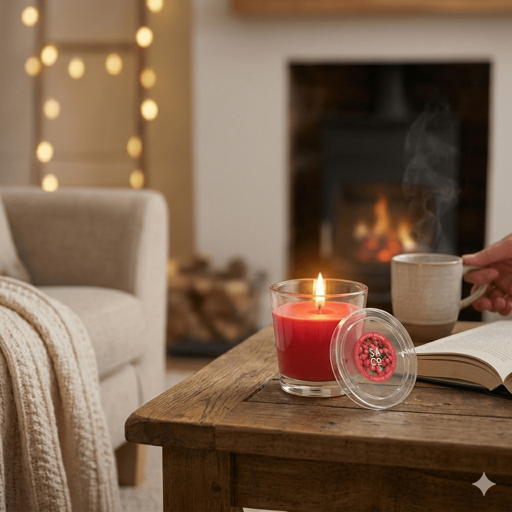 Vela Classic Candle de Cera Vegetal | Relajación y Decoración para el Hogar - Sweet Home