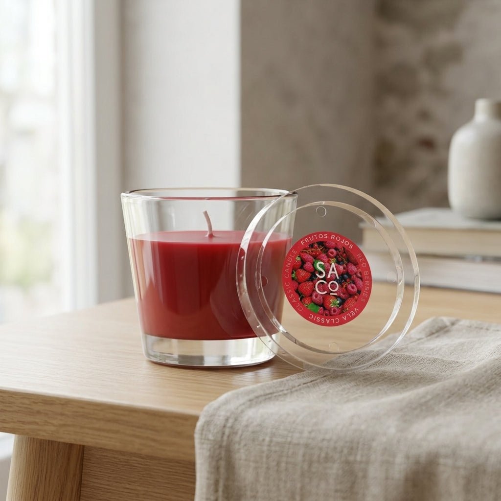 Vela Classic Candle de Cera Vegetal | Relajación y Decoración para el Hogar velas Aroma - Sweet Home