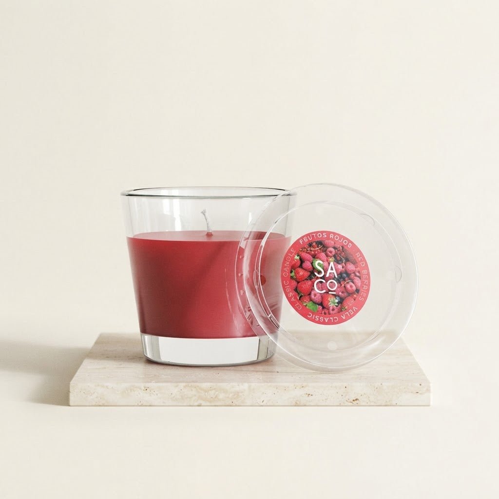 Vela Classic Candle de Cera Vegetal | Relajación y Decoración para el Hogar velas Aroma - Sweet Home