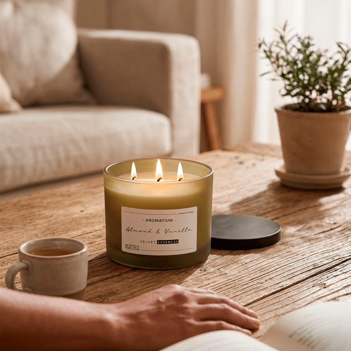 Vela Velvet Essences 300gr velas ambientador - Sweet Home