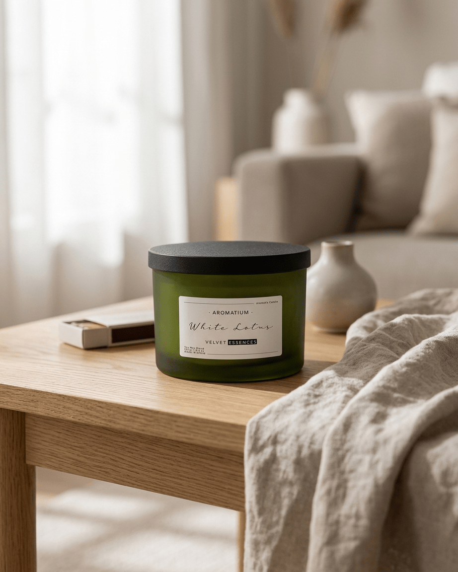 Vela Velvet Essences 300gr velas ambientador - Sweet Home