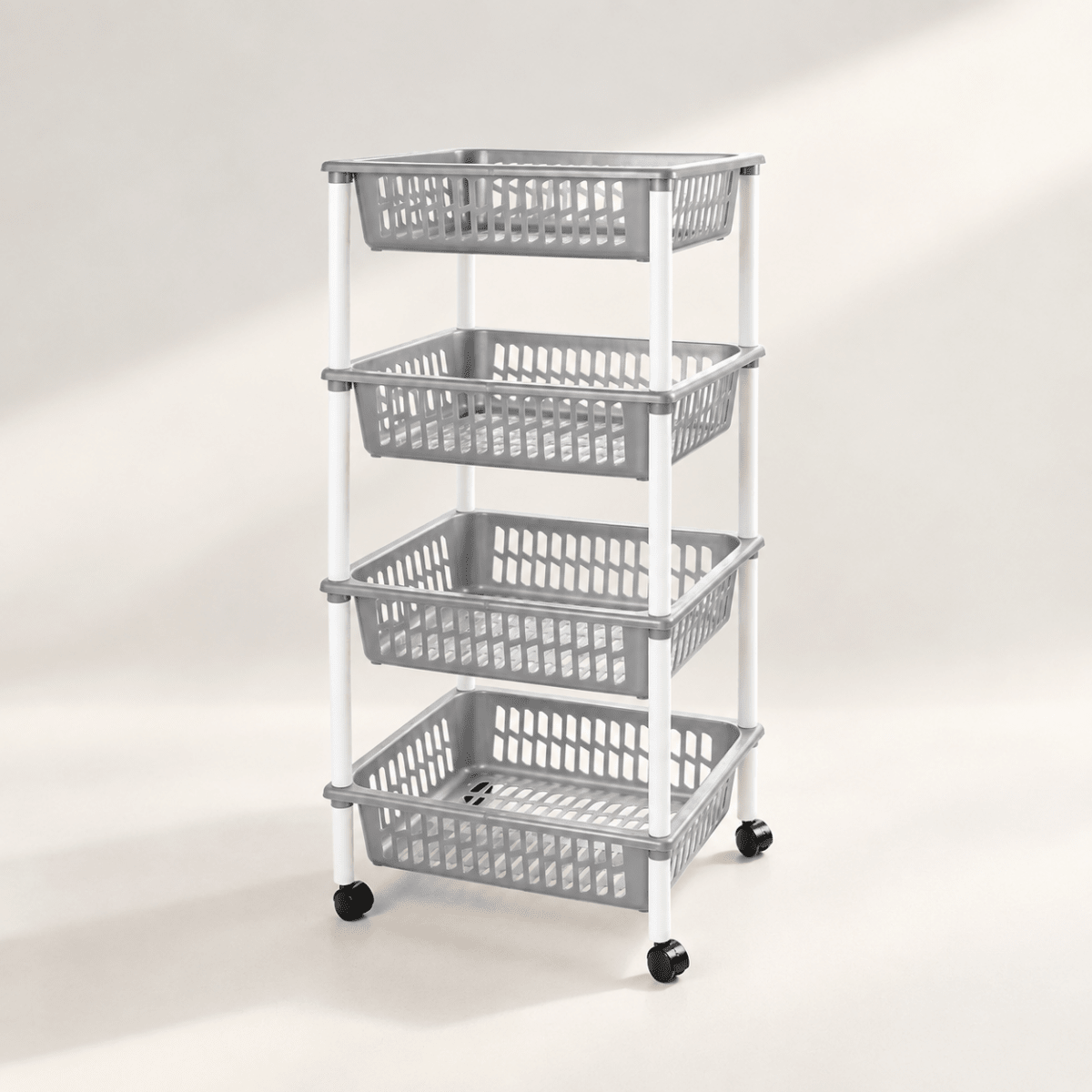 Verdulera de 4 Pisos Reforzada - Organizador Multiusos para Cocina Librerías y estanterías modulares cocina - Sweet Home