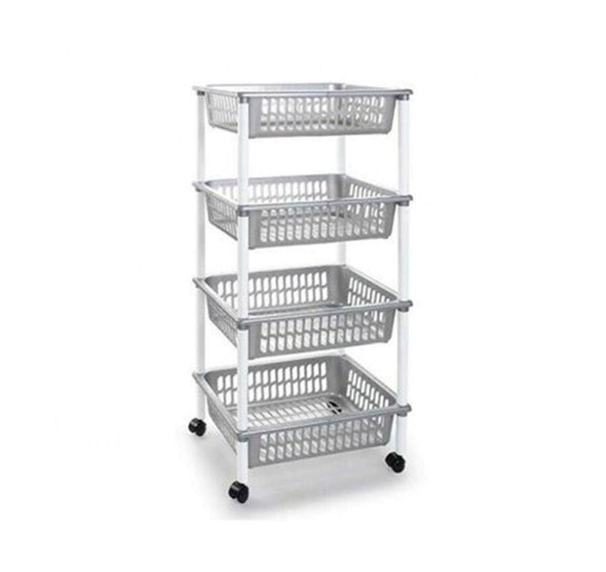 Verdulera de 4 Pisos Reforzada - Organizador Multiusos para Cocina - Sweet Home