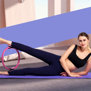 Aro de pilates negro de 40cm para ejercicios de resistencia y tonificación - Sweet Home