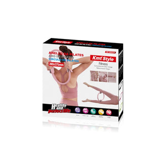 Aro de pilates negro de 40cm para ejercicios de resistencia y tonificación - Sweet Home