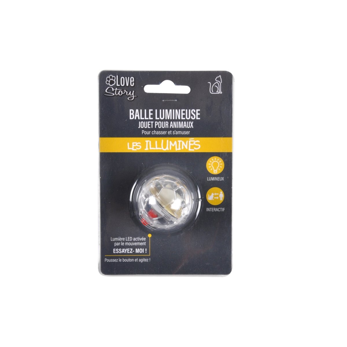 Bola Led Para Gatos - Sweet Home