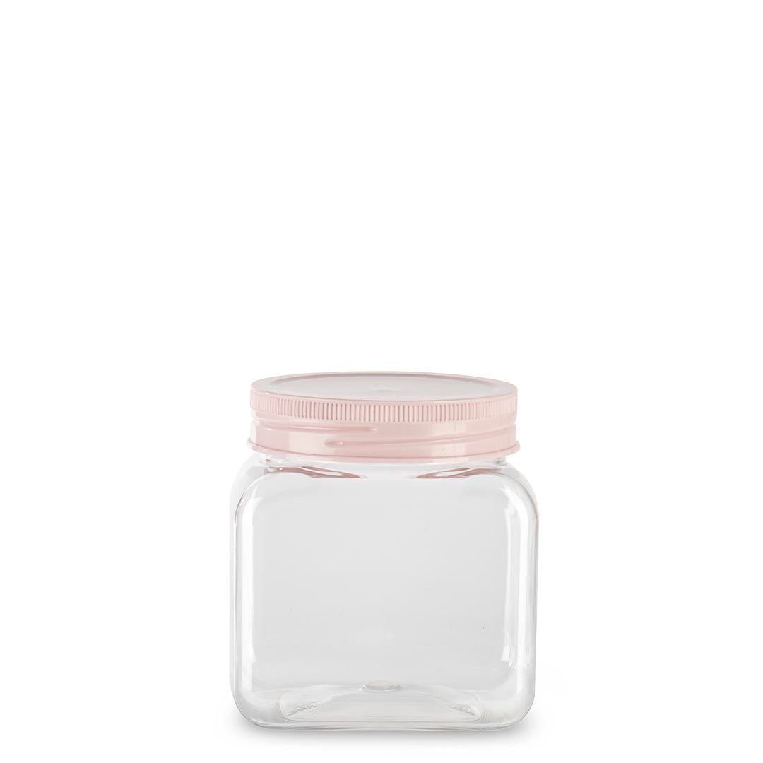 Bote Classic Cuadrado 800ml Pet - Sweet Home