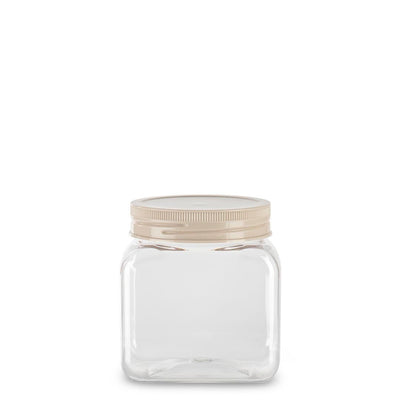 Bote Classic Cuadrado 800ml Pet - Sweet Home