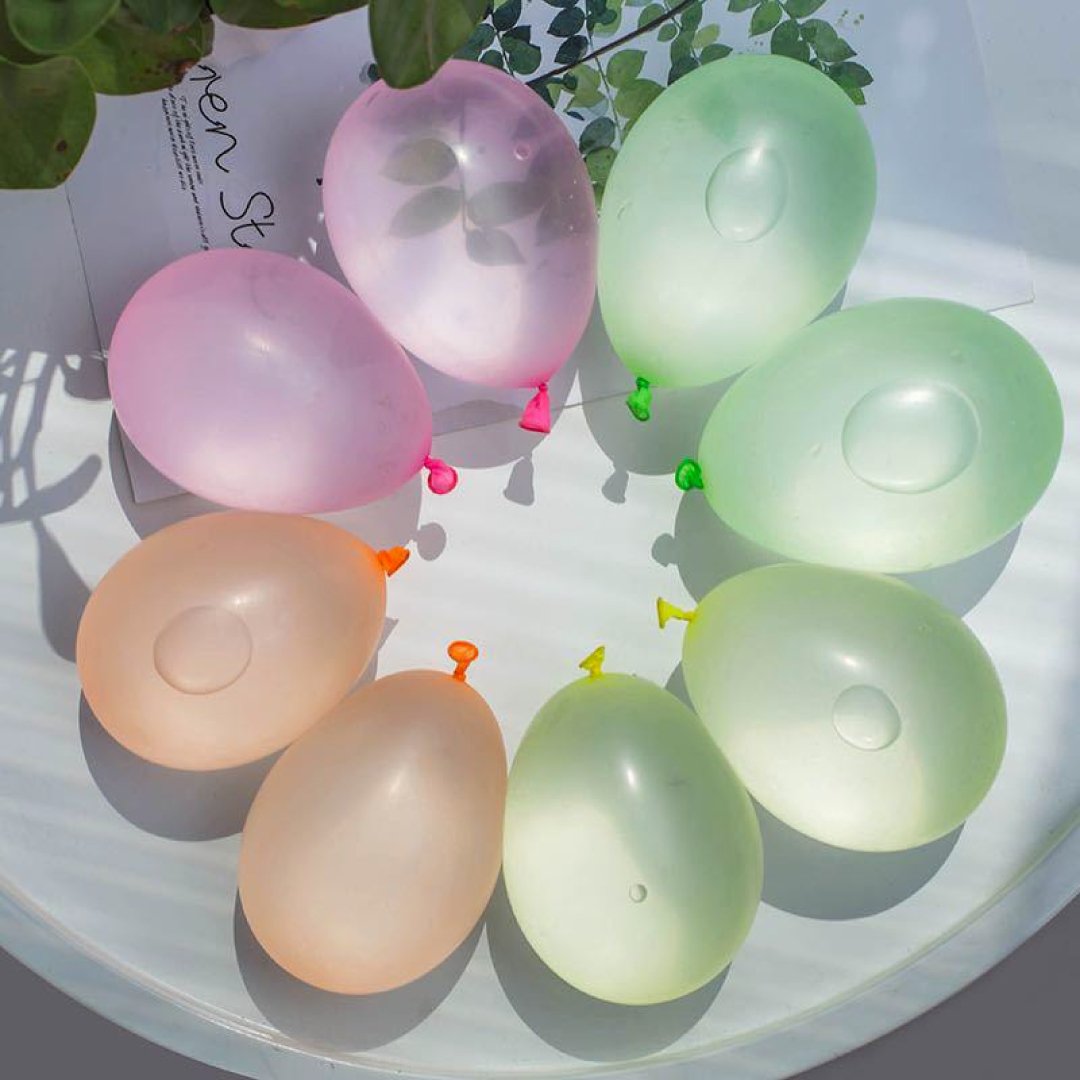 Botella con Hinchador Y 500 Globos - Sweet Home