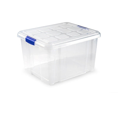 Caja Almacenamiento 25 litros Transparente - Sweet Home