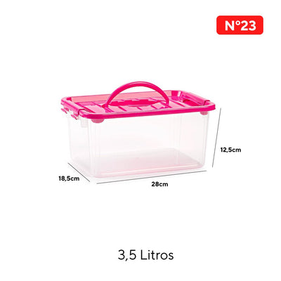 Caja de Almacenaje 3,5 Litros Nº 23 - Sweet Home