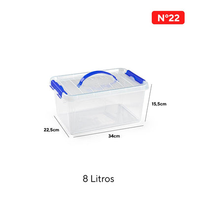 Caja de Almacenaje 8 Litros Nº 22 - Sweet Home