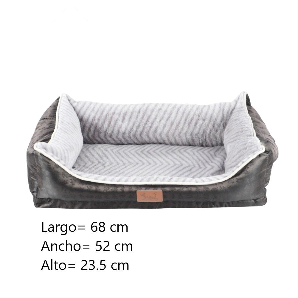 Cama Cuna Mascotas Negro - Sweet Home