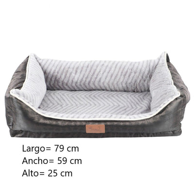 Cama Cuna Mascotas Negro - Sweet Home