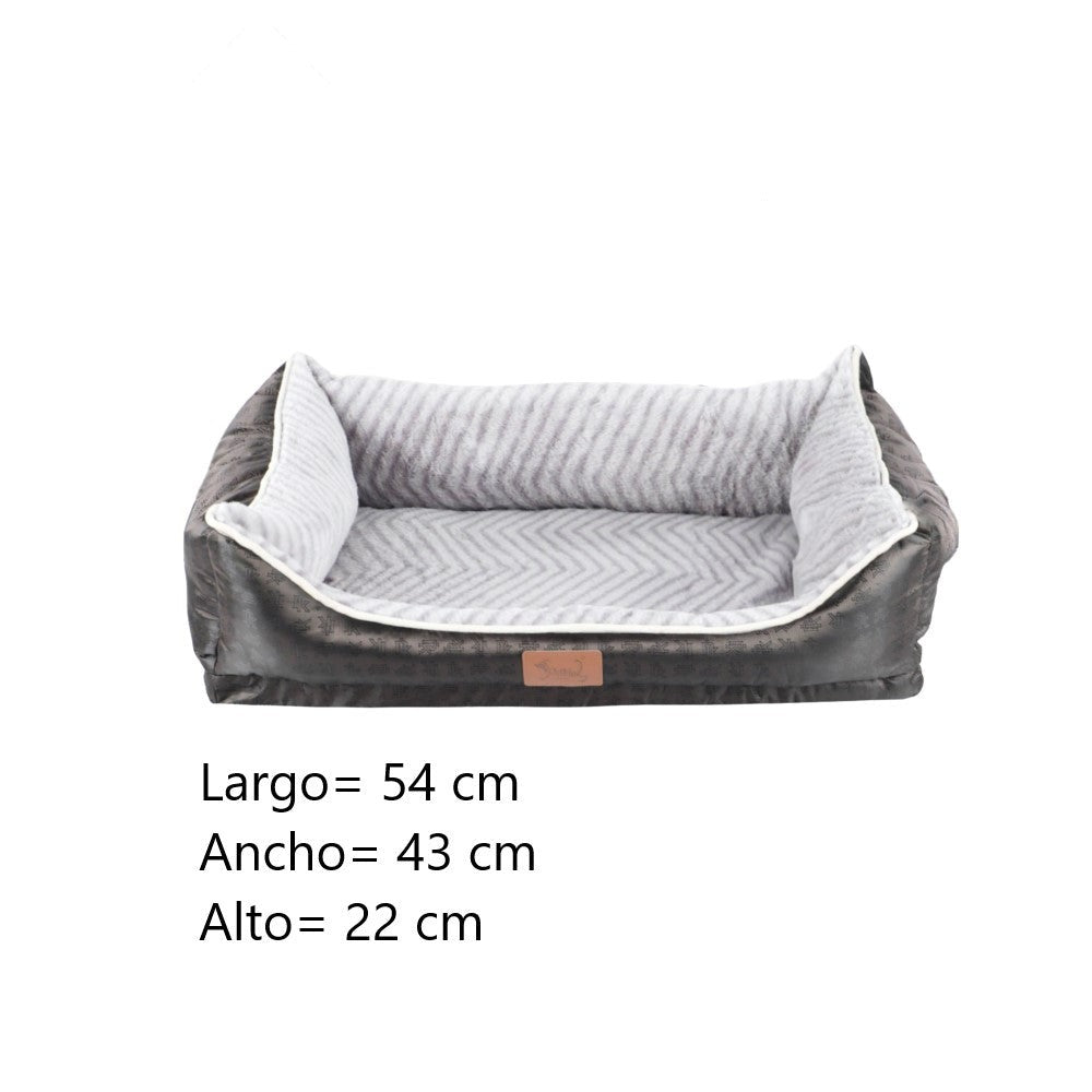 Cama Cuna Mascotas Negro - Sweet Home