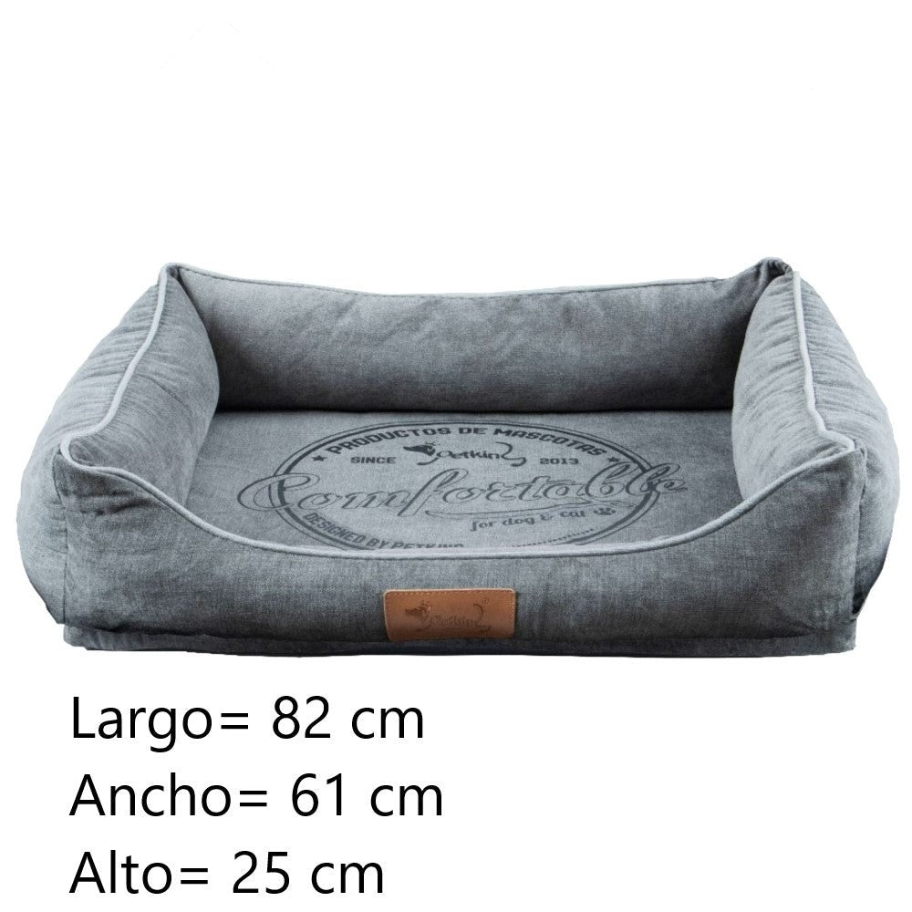 Cama Cuna para Mascotas Gris - Sweet Home
