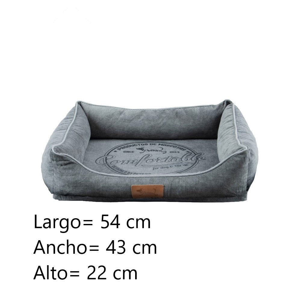 Cama Cuna para Mascotas Gris - Sweet Home