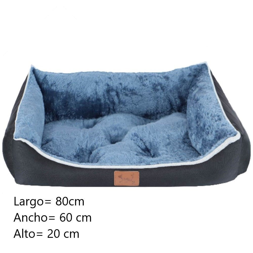 Cama Cuna Perros Azul 3 Tamaños - Sweet Home
