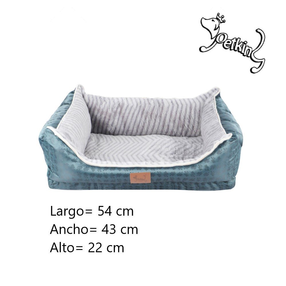 Cama Perros o Gatos Verde Grande - Sweet Home
