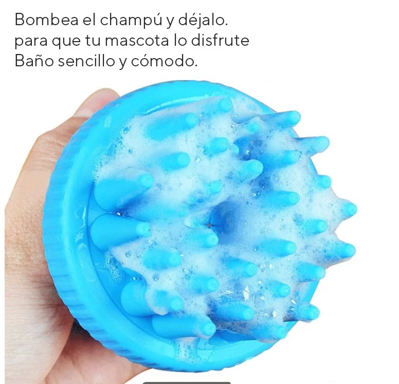 Cepillo de Baño para Perros y Gatos - Sweet Home