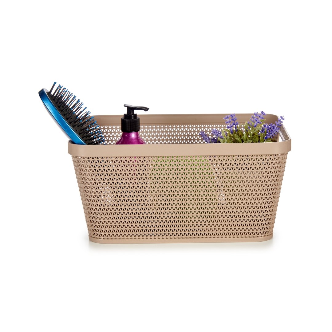 Cesta Gris Multiuso Rectangular Mediana - Sweet Home