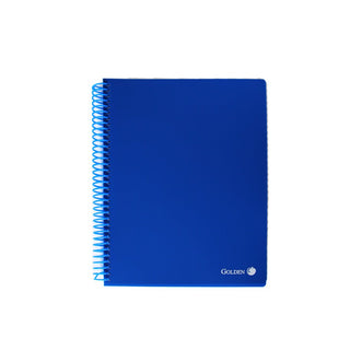 Cuaderno Azul Neón A4 120 Hojas Cuadricula 5x5 - Sweet Home