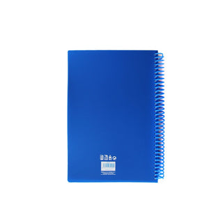 Cuaderno Azul Neón A4 120 Hojas Cuadricula 5x5 - Sweet Home