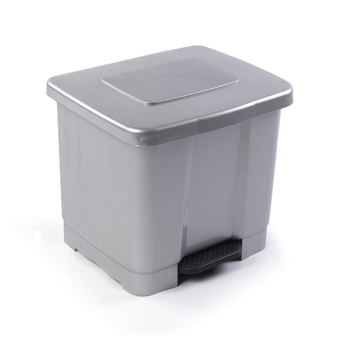 Cubo Basura Reciclaje Plástico Pedal 35 Litros - Sweet Home