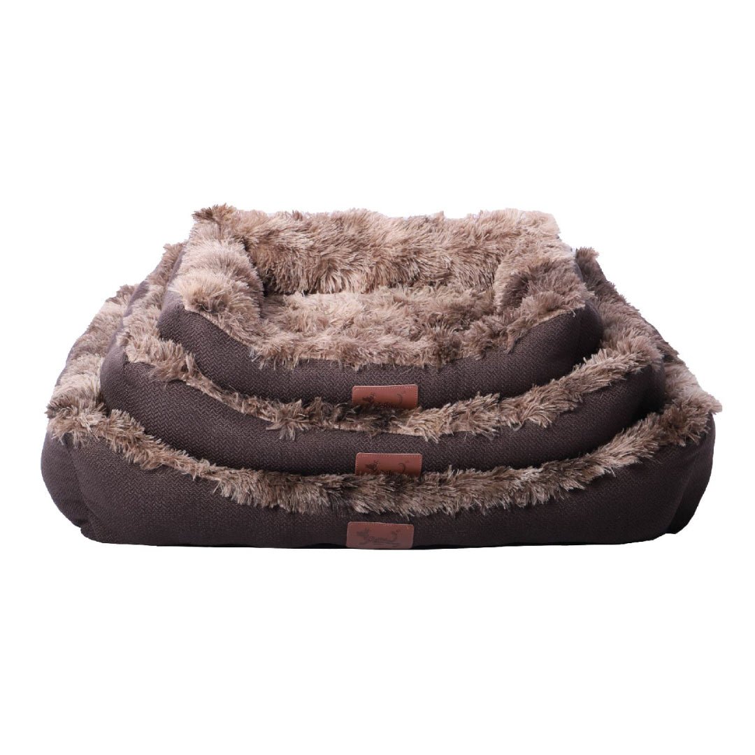 Cuna Felpa Para Perros y Gatos - Sweet Home