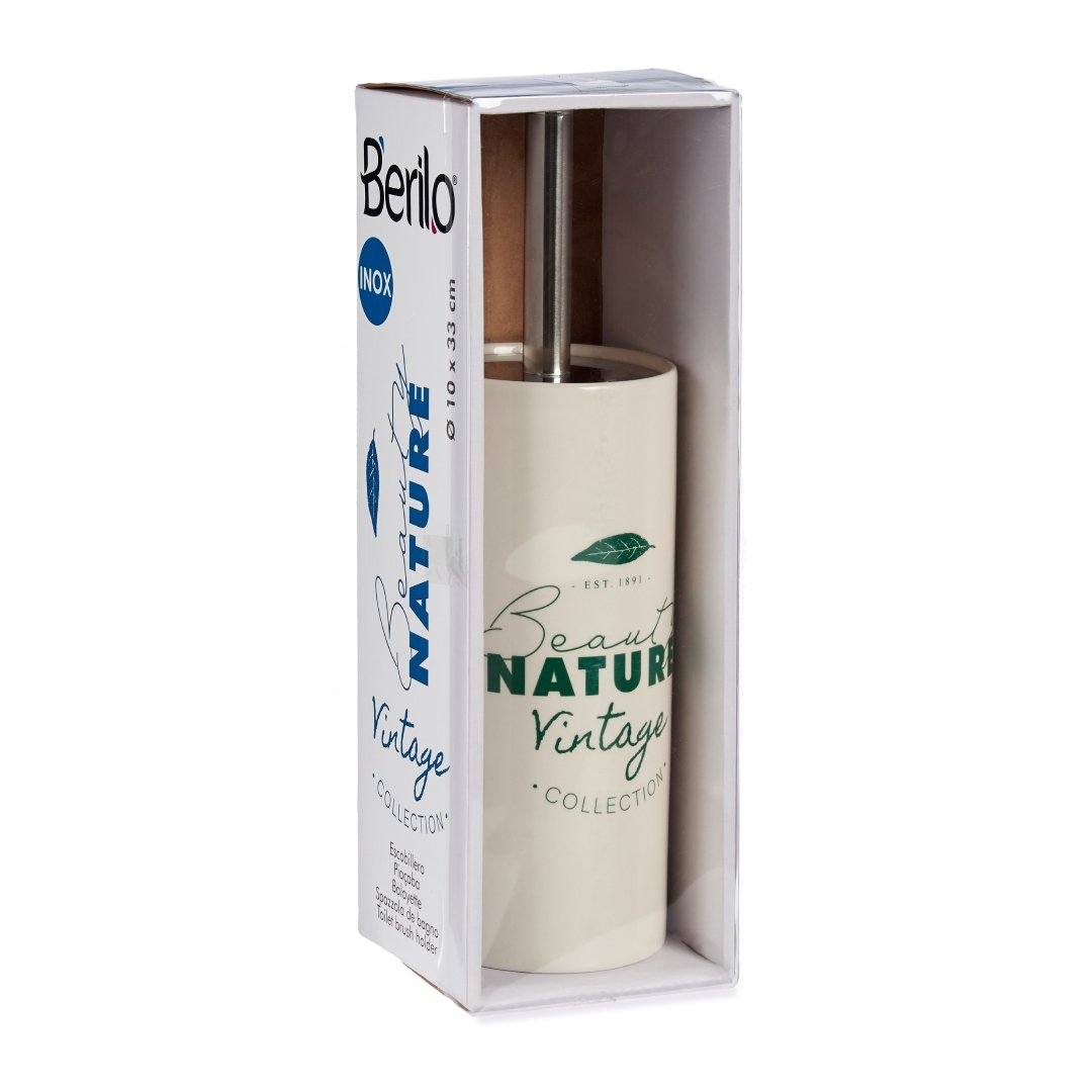 Escobillero Cerámica Para el Baño Nature - Sweet Home