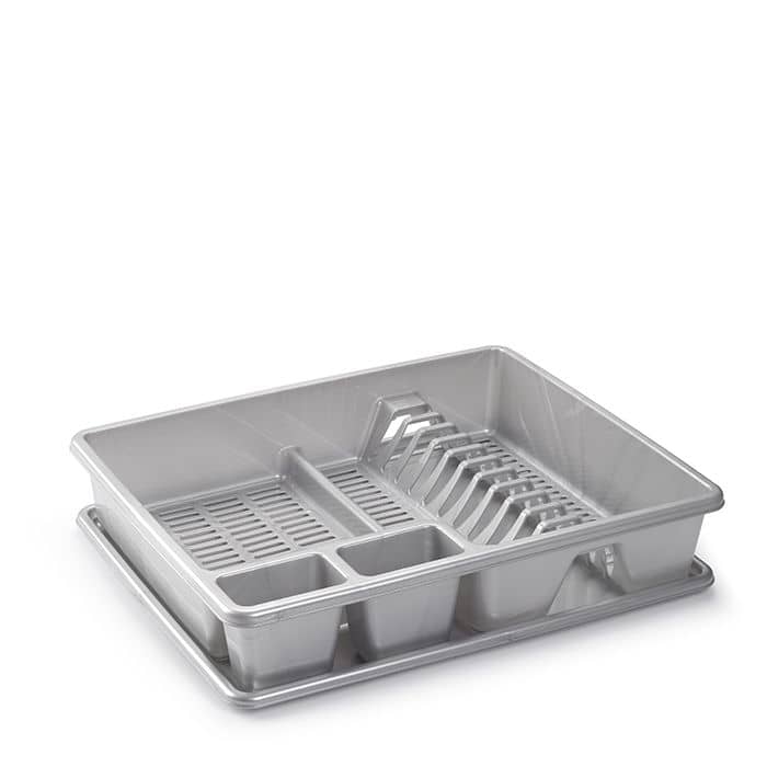 Escurreplatos Rectangular Gris - Sweet Home