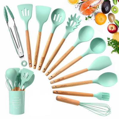 Juego de 12 Utensilios de Cocina - Sweet Home